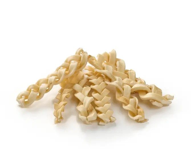 Tresse en peau de buffle