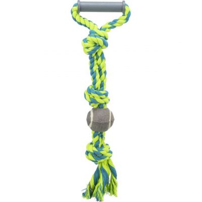 Corde de jeu avec balle de tennis