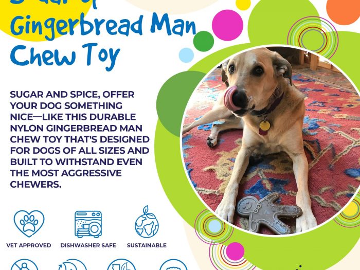 Gingerbread man Nylon Sodapup