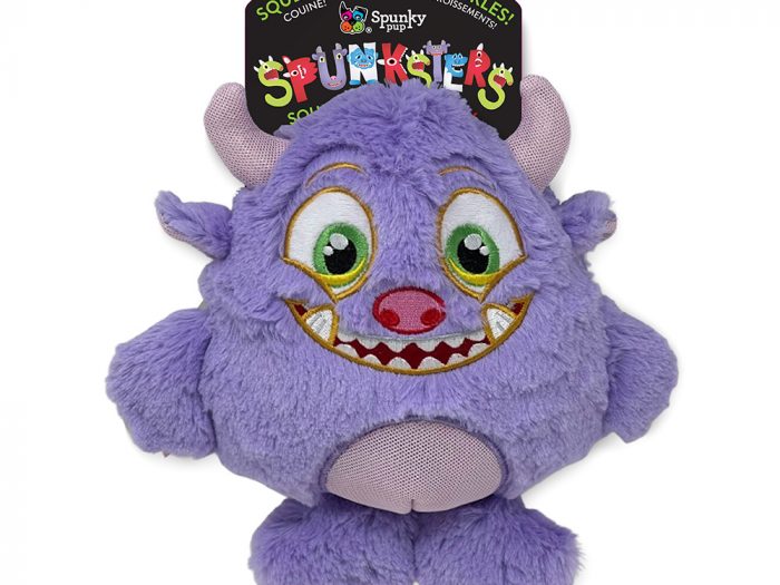 Monstre en peluche avec couineur