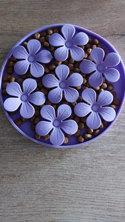 Tapis anti-glouton Fleurs – Image 2