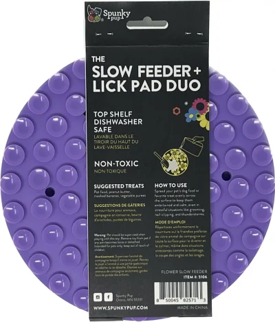 Tapis anti-glouton Fleurs – Image 4