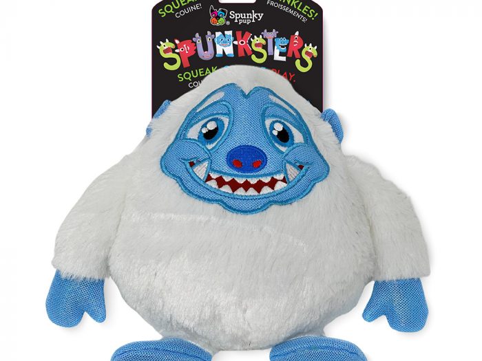 Monstre en peluche avec couineur