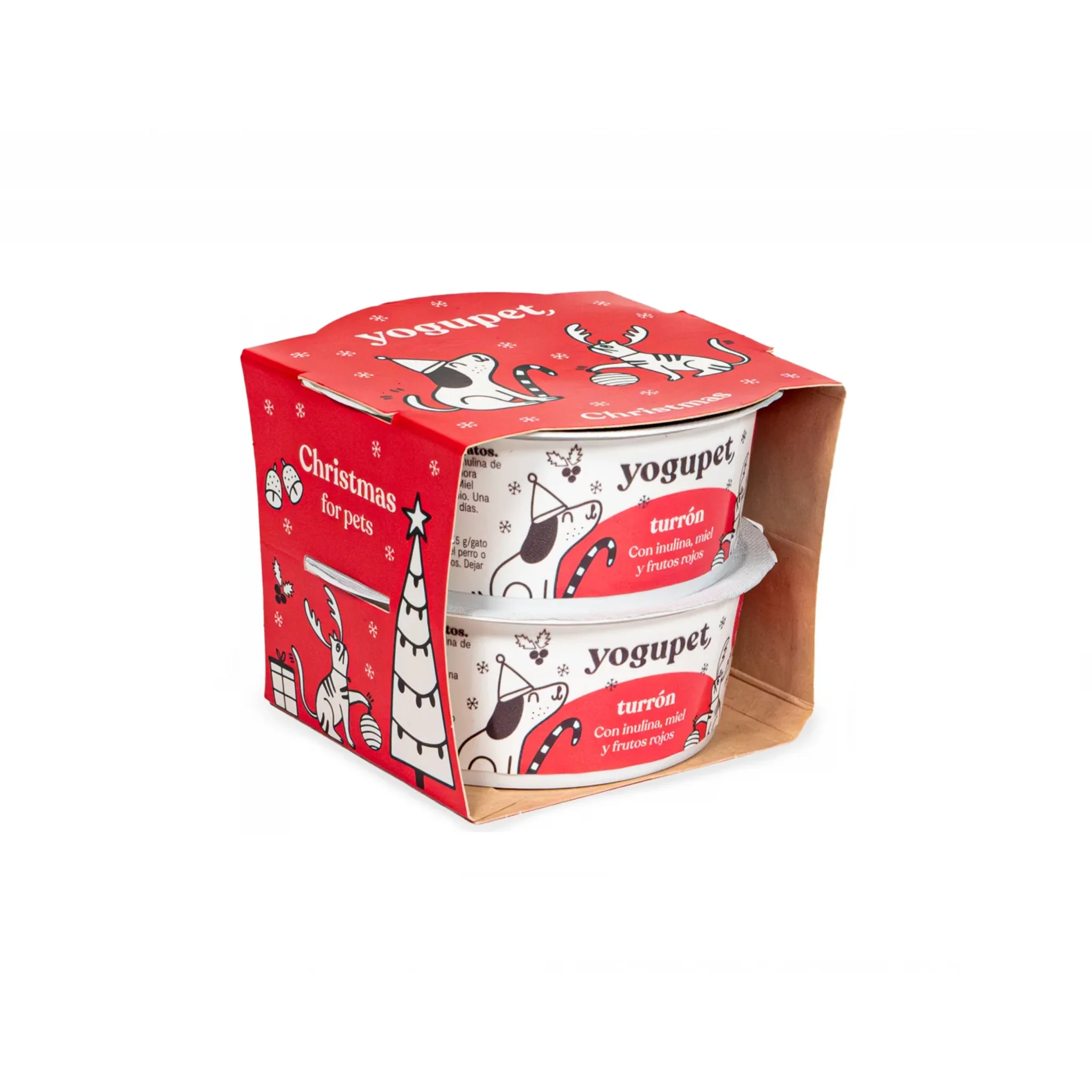 Yaourt sans lactose – Édition de Noël – Yogupet Yaourt sans lactose – Édition de Noël – Yogupet