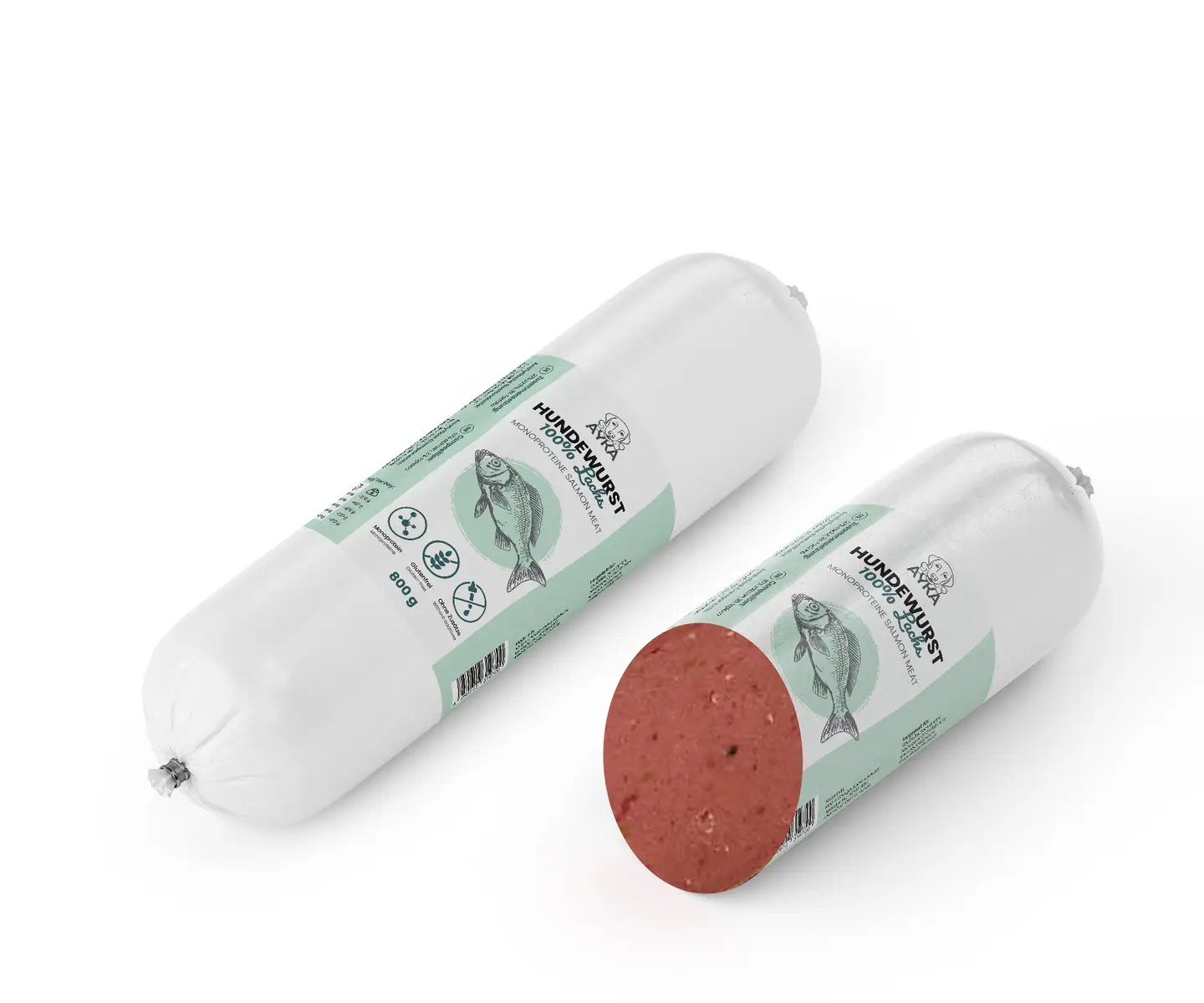 Saucisson pour chien – Saumon Saucisson pour chien – Saumon