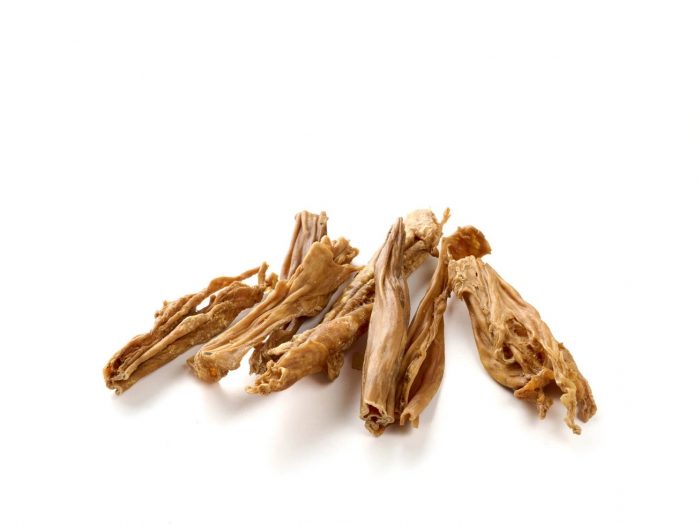 Peau de lapin roulée