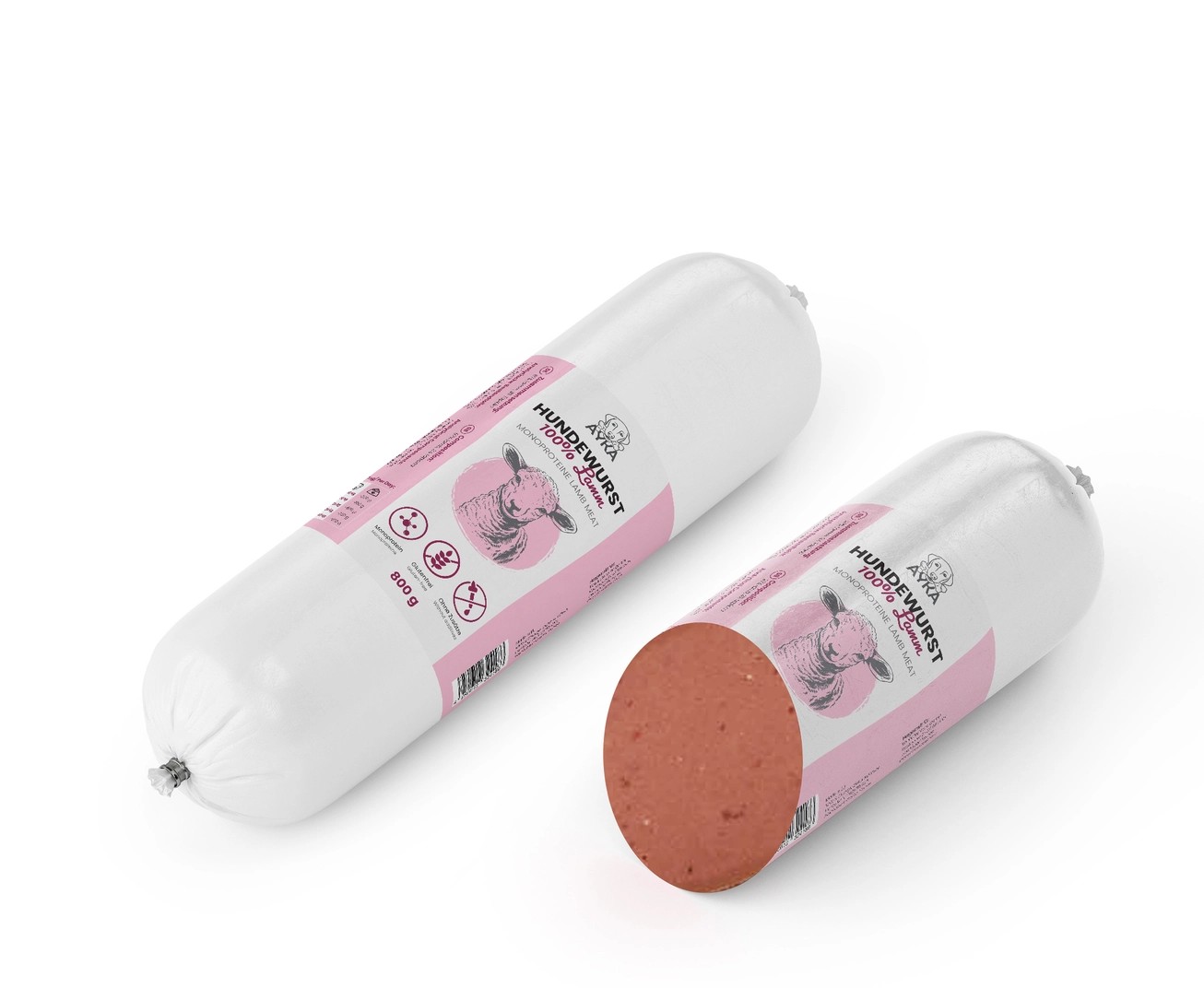 Saucisson pour chien - Agneau